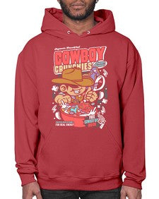cowboy crunchies 346# - western- Hoodie