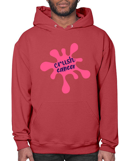 crush cancer Style 18# - breast cancer- Hoodie