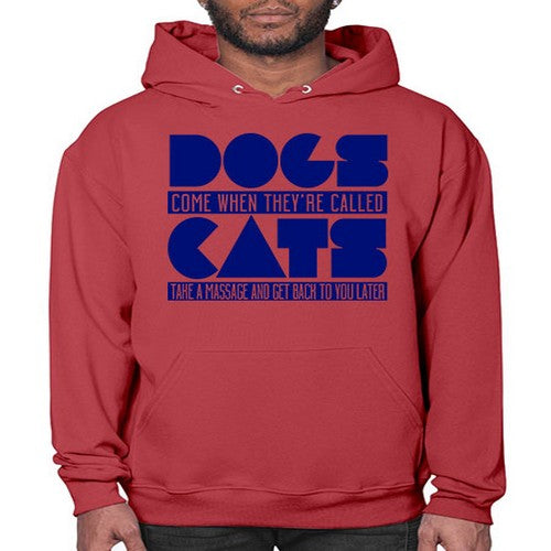 dogs come whey called - dogs- Hoodie