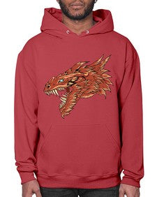 dragon 184# - dragon- Hoodie