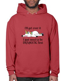 dramatic unicorn 96# - unicorn- Hoodie