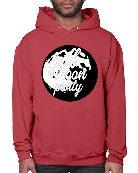 full moon party 7# - moon- Hoodie