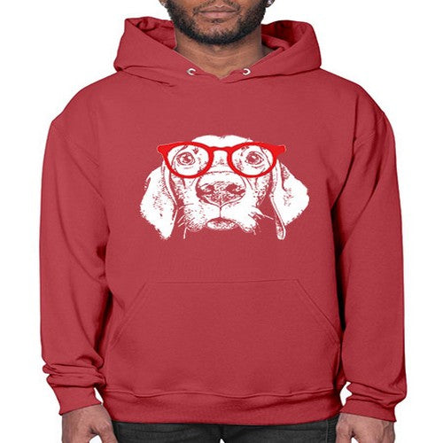 glass dog 145# - dogs- Hoodie