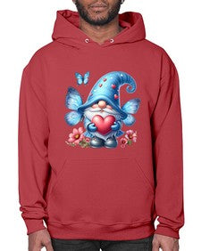 gnome with butterfly 01# - gnome- Hoodie