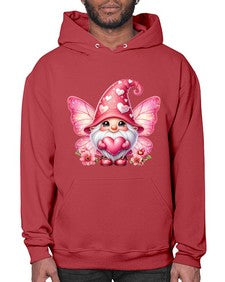gnome with butterfly 08# - gnome- Hoodie