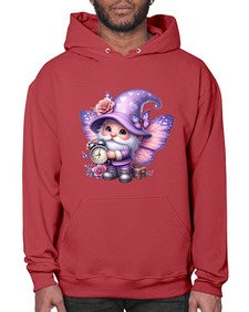gnome with butterfly 18# - gnome- Hoodie