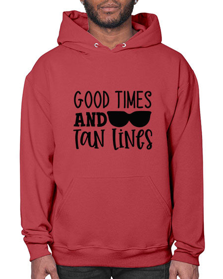 good times and tan lines Style 99# - summer- Hoodie