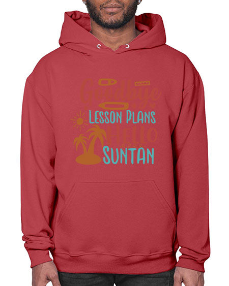 goodbye lesson plans hello summer 104# - summer- Hoodie