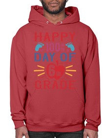 happy th day of sixth grade 253# - sixth grade- Hoodie