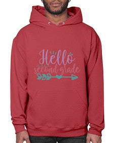 hello second grade 320# - second grade- Hoodie