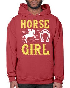 horse girl Style 51# - horse- Hoodie