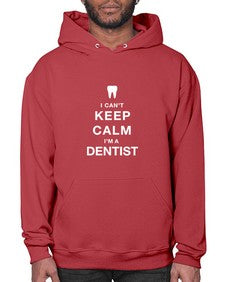 i cant keep calm dentist 876# - dentist- Hoodie