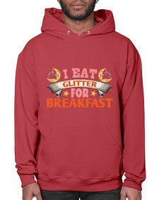 i eat glitter for breakfast 179# - unicorn- Hoodie