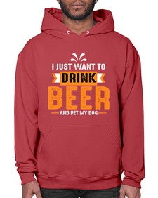 i just want drink beer 1113# - beer- Hoodie