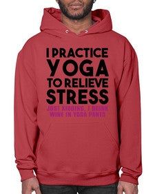 i practice yoga 297# - yoga- Hoodie
