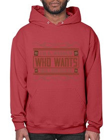 im a woman who wants her chocolate 273# - chocolate- Hoodie