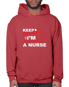 keep calm i m allmost a nurse 1024# - nurse- Hoodie