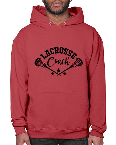 lacrosse coach 7# - lacrosse- Hoodie