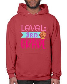 level third grade one hundred 465# - third grade- Hoodie