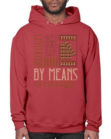 levitation by means of chocolate 307# - chocolate- Hoodie