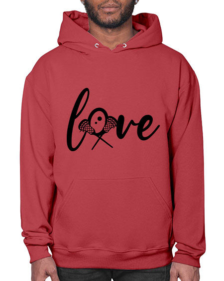 love 4# - lacrosse- Hoodie
