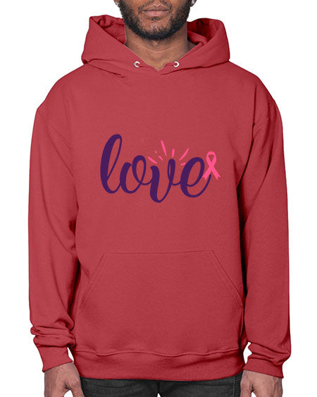 love Style 7# - breast cancer- Hoodie