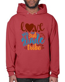 love my third grade tribe 524# - third grade- Hoodie