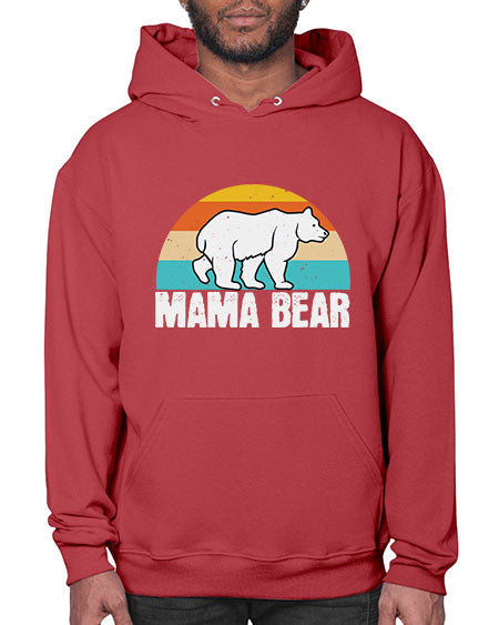 mama bear 177# - bears - animals- Hoodie