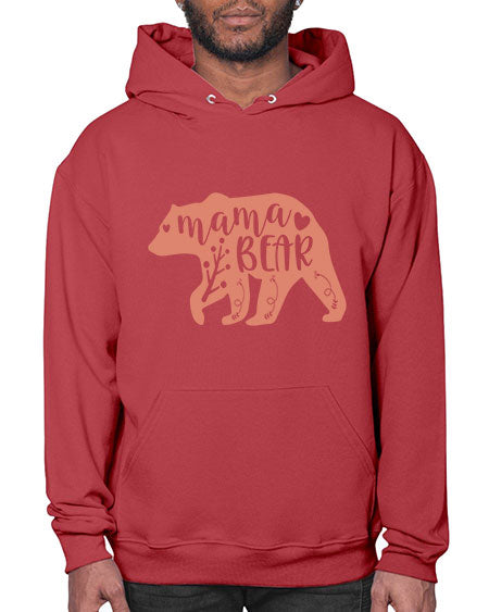 mama bear 179# - bears - animals- Hoodie