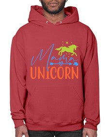mama unicorn 297# - unicorn- Hoodie