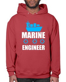 marine engineer 1086# - engineer- Hoodie