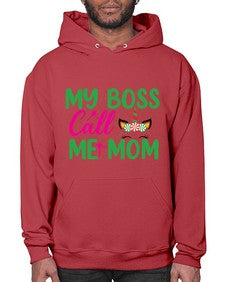 my boss call me mom 311# - unicorn- Hoodie