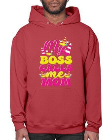 my boss calls me mom 312# - unicorn- Hoodie