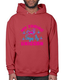 my zodiac sign is unicorn 326# - unicorn- Hoodie
