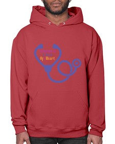 nursing is a work of heart Style 1266# - nurse- Hoodie