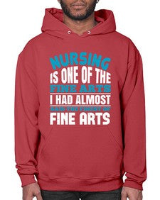 nursing is one of the fine arts Style 1275# - nurse- Hoodie