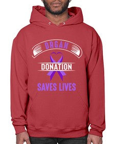organ donation saves lives 202# - alzheimers- Hoodie