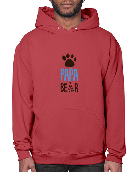 papa bear png 223# - bears - animals- Hoodie