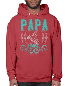 papa horse Style 26# - horse- Hoodie