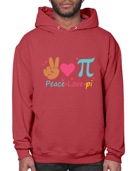 peace love pi 30# - pi- Hoodie