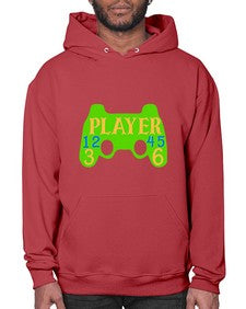 player 38# - video games- Hoodie