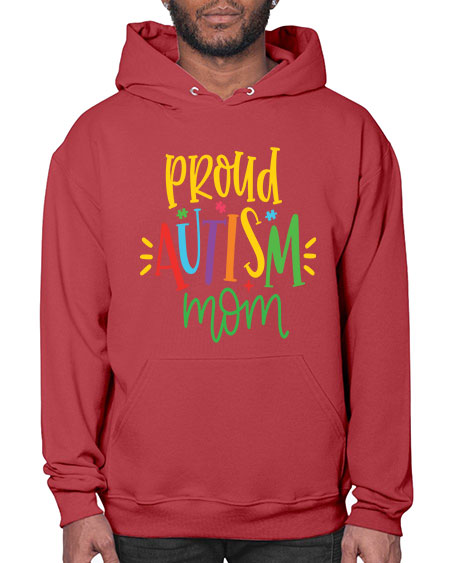 proud autism mom Style 35# - autism- Hoodie
