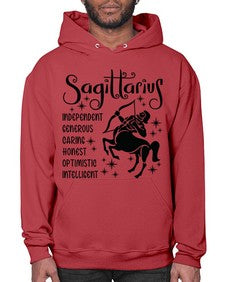 sagittarius 397# - sagittarius- Hoodie