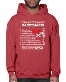 sagittarius 425# - sagittarius- Hoodie