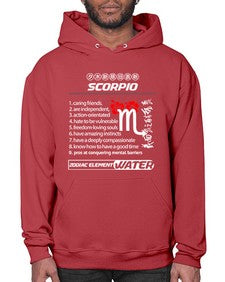 scorpio 456# - scorpio- Hoodie