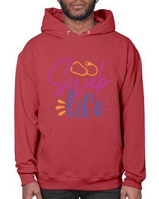 scrub life Style 1380# - nurse- Hoodie