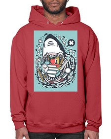 shark school 871# - general school- Hoodie
