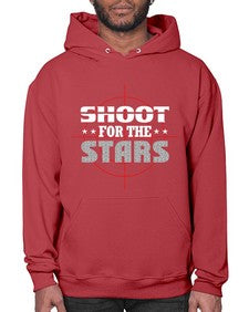 shoot for the stars 1390# - nurse- Hoodie