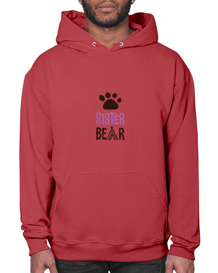 sister bear png 257# - bears - animals- Hoodie