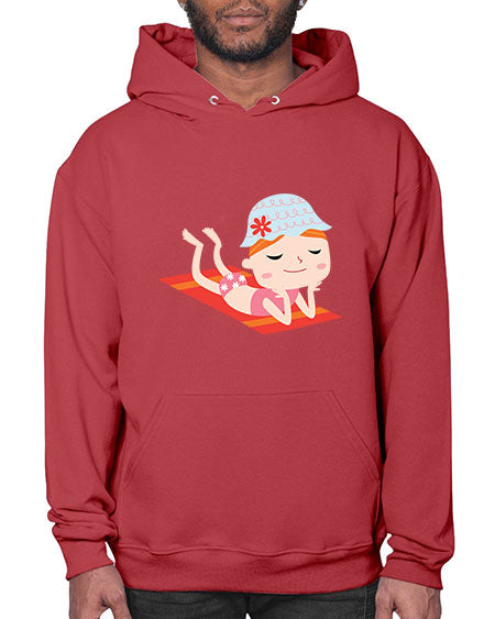 summer characters 59# - summer- Hoodie